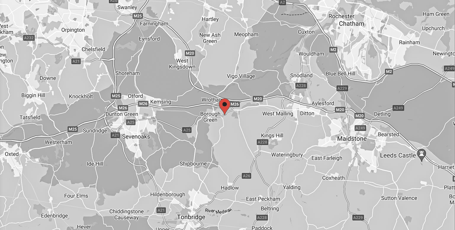 map of Platt, Sevenoaks